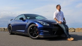 Nissan GTR Black Edition 2013 Review amp Test Drive with Ross Rapoport by RoadflyTV [upl. by Randa353]