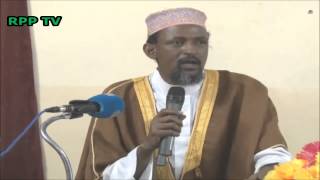 Hadith en Somali par le Cheikh Abdourahman Chamsoudine lors de la cérémonie religieuse co organisé p [upl. by Aromat164]