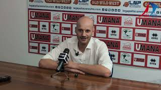 Umana San Giobbe ChiusiPaperdi Caserta 9269 6° giornata Serie B 20242025 interviste post match [upl. by Airdnax601]