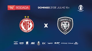 Campeonato Brasileiro Serie D  Hercílio Luz x Cianorte FC SAF  21 de julho 2024 [upl. by Omocaig]