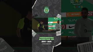 Pressroom Sporting CP 2024  2025 short shortvideo pes2017 pressroom sportingcp [upl. by Trumaine]