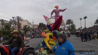 Corso Fiorito SanremoInFiore 2019 Sanremo 10 marzo 2019 [upl. by Netsrak379]