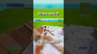 Simple edits 💀 fortnite fortnitememes gaming fortnitefunny fortniteclips fortnitevideos [upl. by Zebadiah]