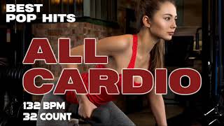 Best Pop Hits For Cardio Workout Session for Fitness amp Workout 132 Bpm  32 Count [upl. by Ramburt]