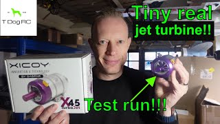 Unboxing And Testing The Xicoy X45 Tiny Turbine Jet In Action  Watch Now [upl. by Amliv418]