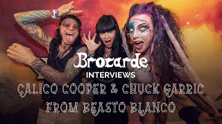 Brocarde Interviews Beasto Blanco  Talking to Calico Cooper and Chuck Garrick at Wacken Open Air [upl. by Ogram]