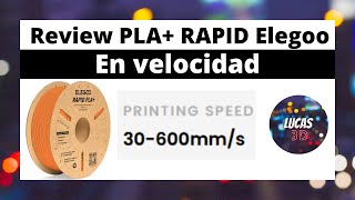 💥Review PLA RAPID Elegoo🔥 review pla pla elegoo [upl. by Arretak]