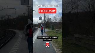 Switzerland Itinerary  Travel Vacation Quick and Easy vlogsbydeeyanka swisstravelvlog [upl. by Drawdesemaj]