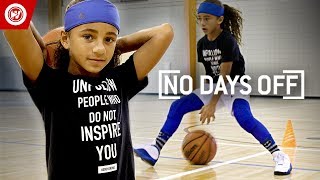 9YearOld Wants To Be The FIRST Female NBA Player [upl. by Lecroy]