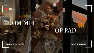 Episode 2  gordijnen kiezen Dille amp Kamille en wintersoepeke maken [upl. by Nolahs]