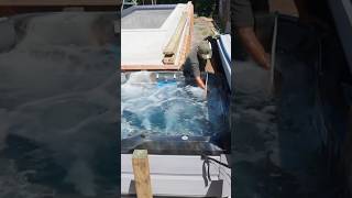 Familys New Inground Jacuzzi Spa Pool Install shorts [upl. by Nivri85]