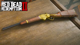 RED DEAD REDEMPTION 2  CARBINE REPEATER Weapons Customization amp Showcase [upl. by Able315]