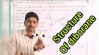 structure of diborane Chemistry SR [upl. by Artekal]