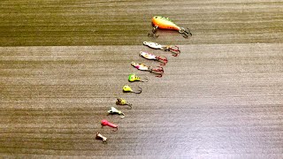 Tackle Tip Tuesday  Top 10 Bluegill Fishing Lures Ice Fishing Edition [upl. by Aicilram]