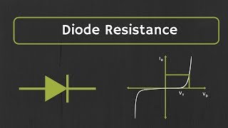 Diode Resistance Explained DC Resistance AC Resistance and Average AC Resistance Explained [upl. by Beard]