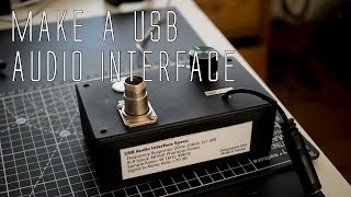 DIY USB Audio Interface with Phantom Power [upl. by Tore]