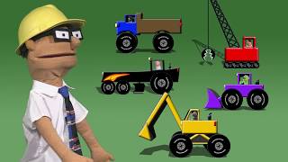 Chris Cross Construction  Construction Video For Kids [upl. by Rafaellle]