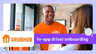 How Grubhub Onboard and Train Their Drivers 🍽️  eduMe [upl. by Ronacin]