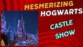 Hogwarts Night Castle Show✨️🤩😍4kHarry Potter Light ShowUniversal Studios of Adventure Florida [upl. by Ecidnacal]