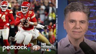 Chiefs overcome bad spot in Super Bowl LVIII gametying drive  Pro Football Talk  NFL on NBC [upl. by Nikola]