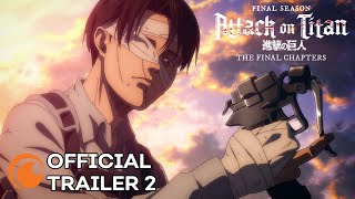 Attack on Titan Final Season THE FINAL CHAPTERS Special 1  OFFICIAL TRAILER 2 [upl. by Niveb]