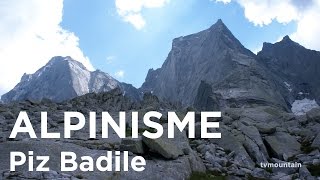 1 Piz Badile Face NordEst Voie Ricardo Cassin Bernina alpinisme escalade montagne [upl. by Muhcon196]