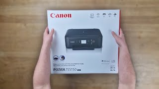 Canon Pixma TS5150 Unboxing [upl. by Tija864]