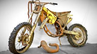 EPIC REBUILD 28YearOld Suzuki Motorcycle Restoration  1996 RM250 [upl. by Renat79]