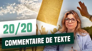 BAC FRANÇAIS 2024  réviser le commentaire de texte [upl. by Eiznikcm]