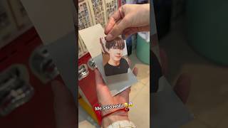 Máquina de photocards 😱😍 bts kpop kpopshorts idols korea blackpink [upl. by Udella]