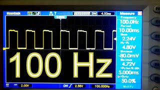 Part 2 Generate 100 Hz clock pulse with crystal oscillator [upl. by Desirea]