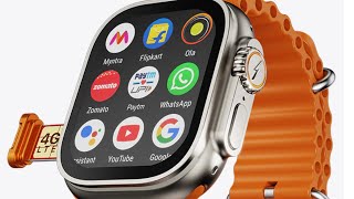 Smart watch 5G Sim card ￼￼ 4G smart watch￼ 5G smart watch ￼ smart watch ultra [upl. by Mharba864]