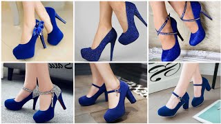 New Blue heels designs for girls 😍 2024Sistrology trending viral mrbeast L [upl. by Gustaf]