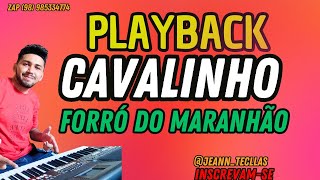 PLAYBACK CAVALINHO  FORRÓ DO MARANHÃO 🎹 forrodointerior forrozinho [upl. by Leksehc]