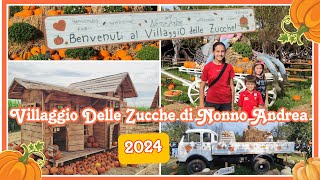 Villaggio delle zucche di Nonno Andrea  Villorba TV Edizione 2024 🎃 travel family  autunno [upl. by Tsepmet]