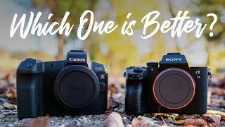 Canon EOS R vs Sony a7III  QUICKEST COMPARISON EVER [upl. by Ragen]