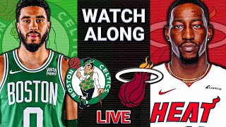 Boston Celtics vs Miami Heat GAME 5 LIVE Watch Along [upl. by Ahselef]