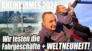 Rheinkirmes 2024  Die MEGA Kirmes in Düsseldorf 🤯 teuer aber gut [upl. by Oahc395]