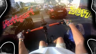 GoPro HERO Urban Wheelie Downhill EditStuttgart 2017 [upl. by Grail]