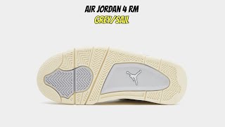 Air Jordan 4 RM GreySail [upl. by Audris749]