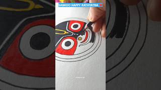 Jagannath Ji Mandala Drawing 😍💖Rathyatra Spacial Jagannath Ji Drawing 🥰🙏shorts [upl. by Eelanaj605]