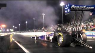 Brandon Bernstein Copart dragster Amazing Launch shot at PBIR test by WFORadiocom [upl. by Drusie419]