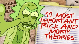 11 Most Important Rick And Morty Theories  Channel Frederator [upl. by Leila]