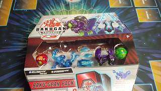 BAKUGAN ARMORED ALLIANCE AQUOS NILLIOUS DARKUS HYDOROUS ULTRA BAKUGEAR PACK UNBOXING [upl. by Atiuqam]