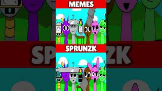 Incredibox Sprunki Memes VS Sprunzk MIX VERSION [upl. by Adamik]