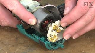 Makita Hammer Drill Repair  How to Replace the Leaf Spring [upl. by Jurkoic962]