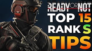 Ready or Not 10  Top 15 Rank S Tips [upl. by Erbas]