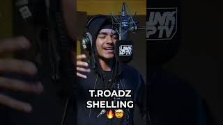 TROADZ SHELLING 🎤🔥🤯 BEHIND BARZ FREESTYLE linkuptv freestyle grime rap drill music 0121 [upl. by Atiram]