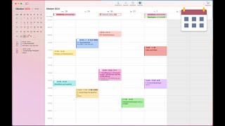 Betreuungssoftware für Mac  MacOS Kalender [upl. by Corso]