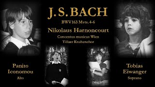 JSBach  Cantata BWV163 Mvts46  HarnoncourtEiwangerIconomouTölzer Knabenchor [upl. by Gavini160]